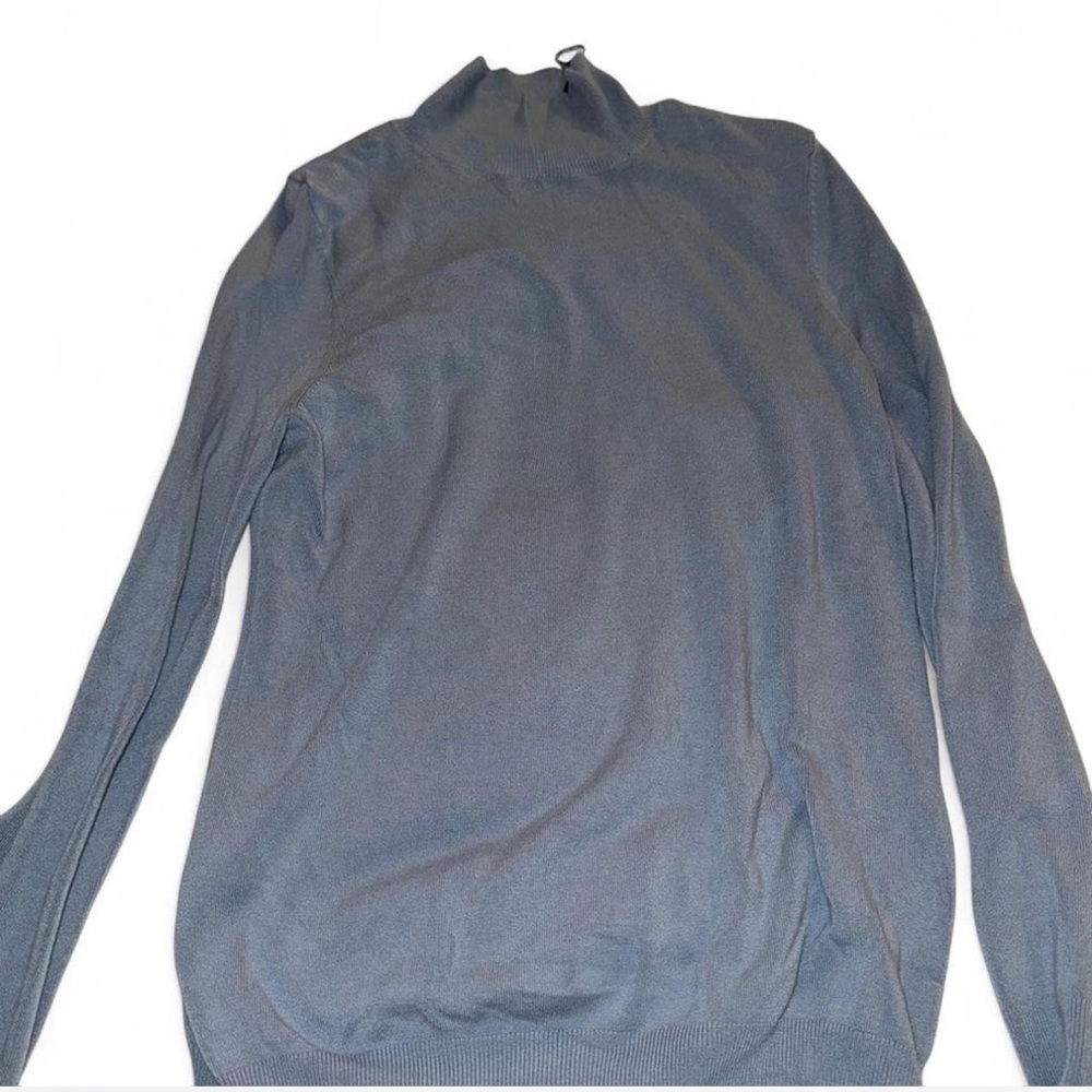 Zara Men's Gray Turtleneck Sweater